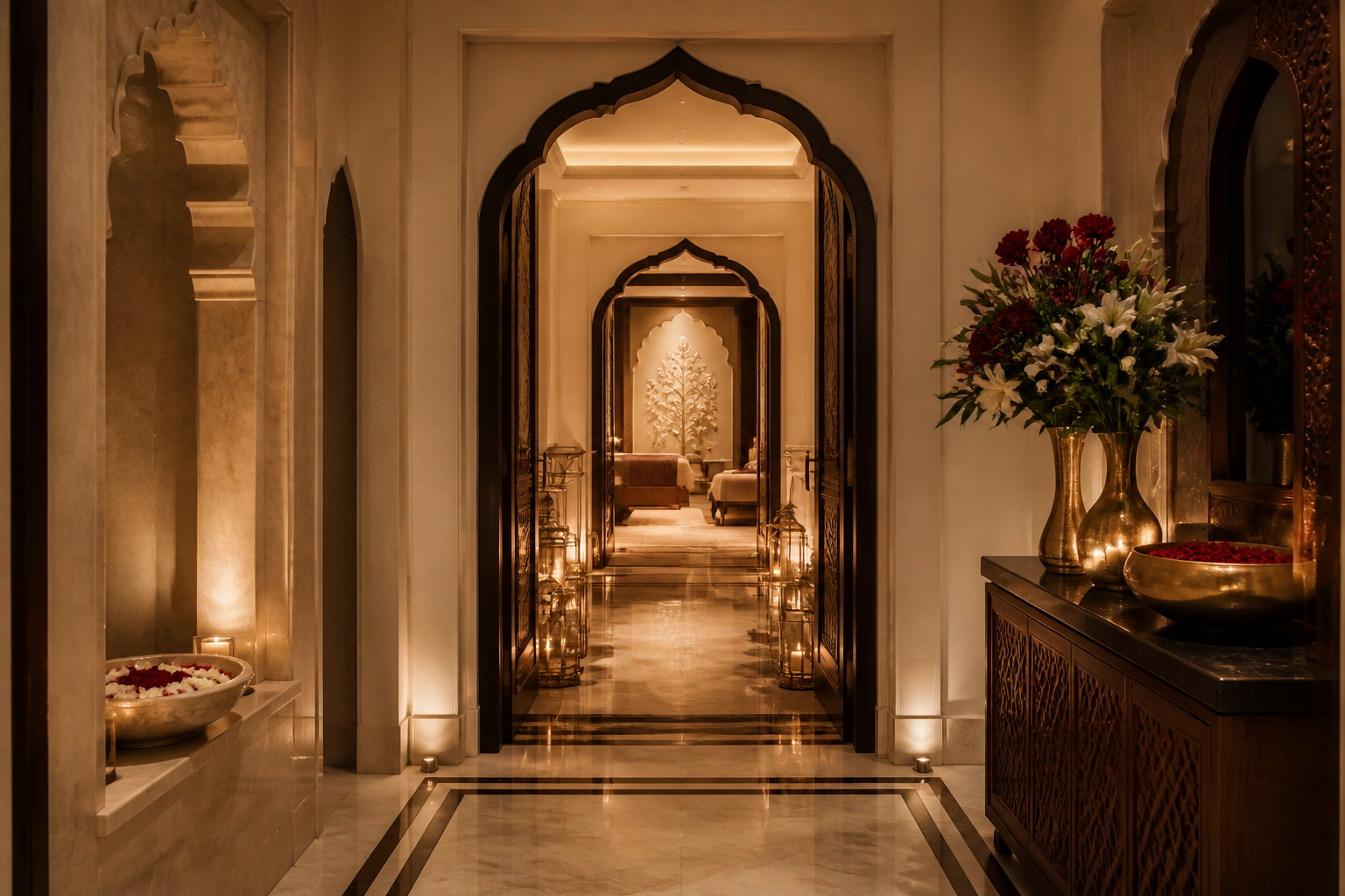 Inside the Sheesh Mahal Wellness Experience