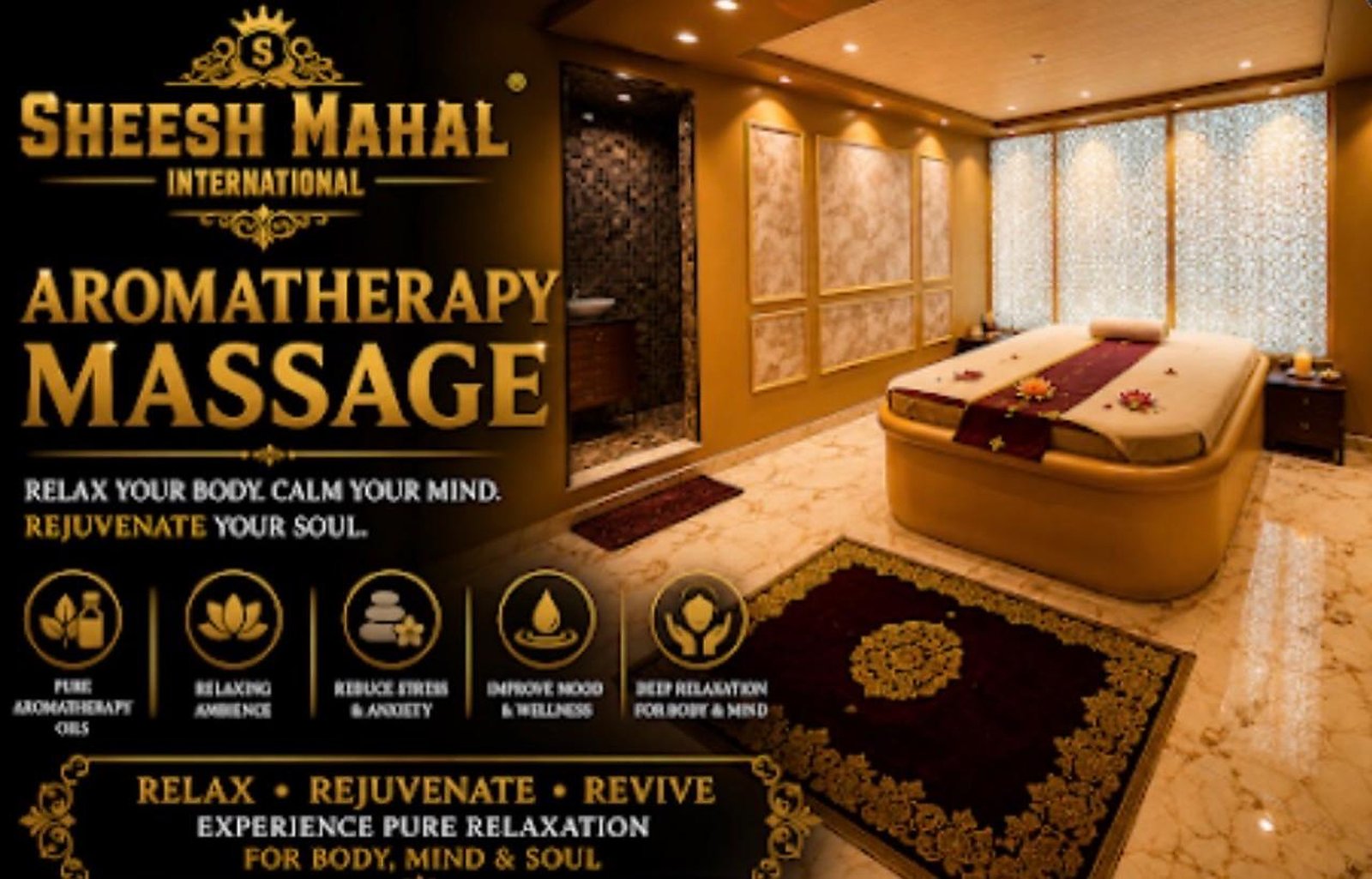 Aromatherapy Massage at Sheesh Mahal International Spa