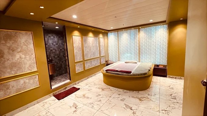 Luxury private spa suite